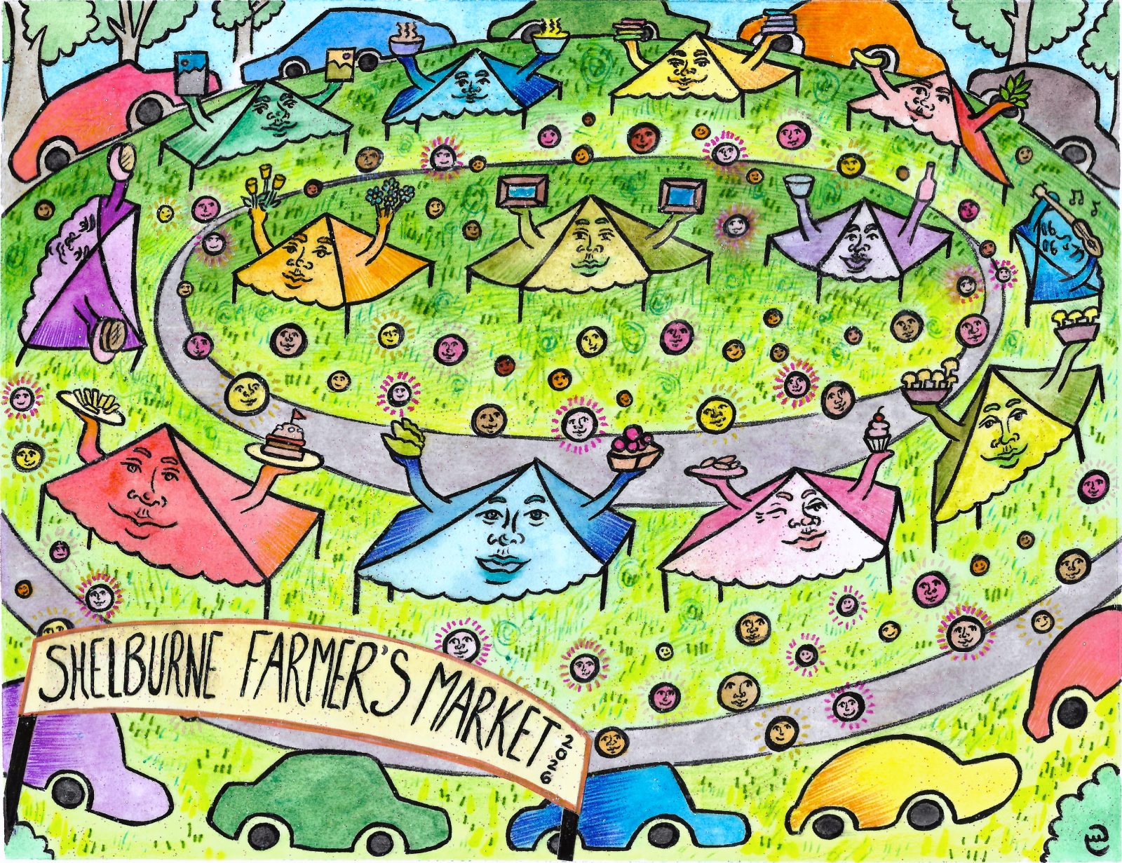 Contest entry: Shelburne Farmer's Market 2026: Bubbling Over