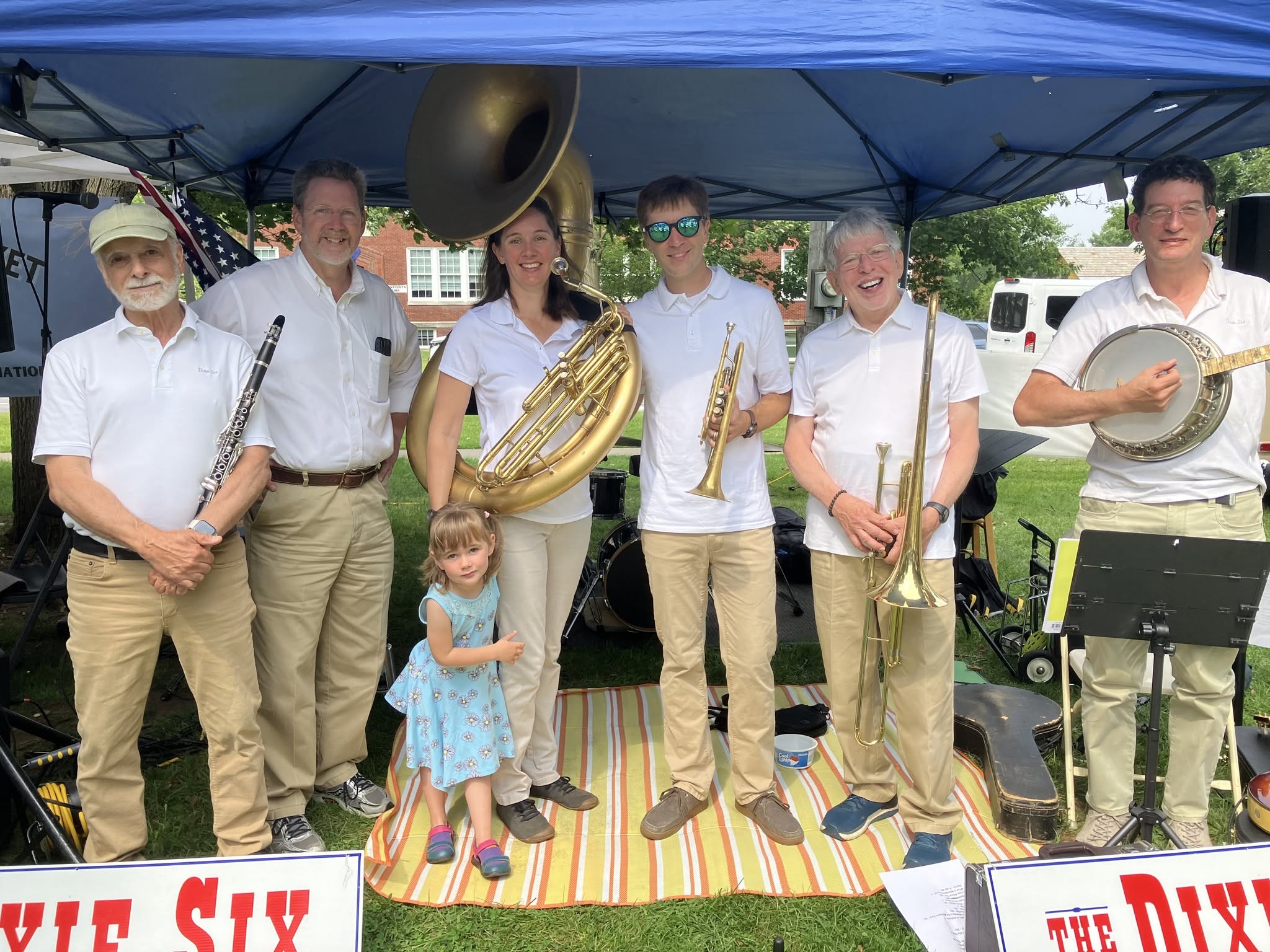 The Dixie Six — Vermont New Orleans jazz band