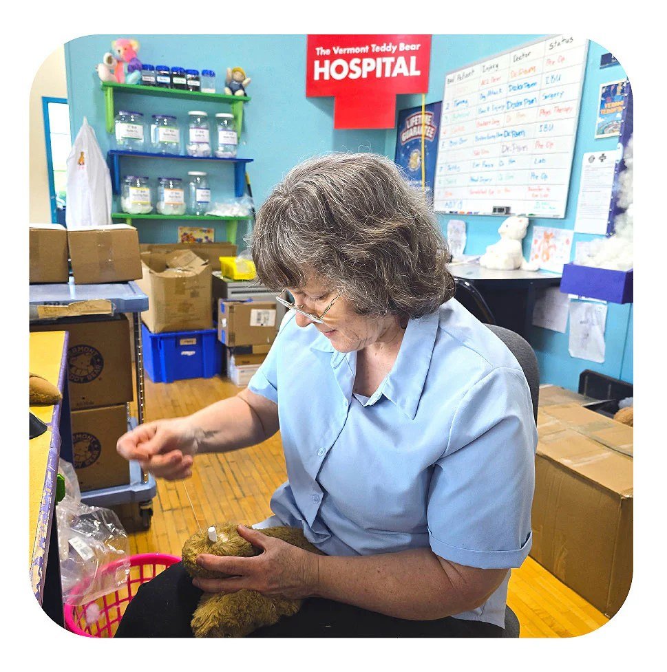 The Vermont Teddy Bear Hospital, where well-loved bears are mended